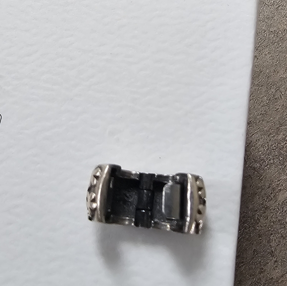 Pandora Flowers Sterling Silver Clip Charm - Picture 8 of 8